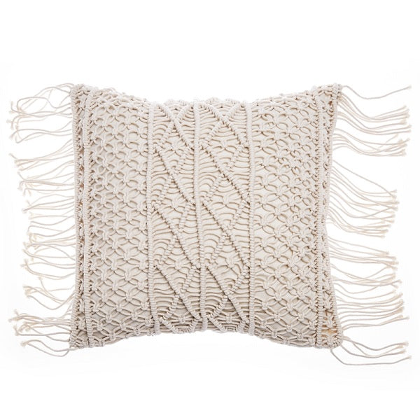 Nordic Cushion Cover with Tassel