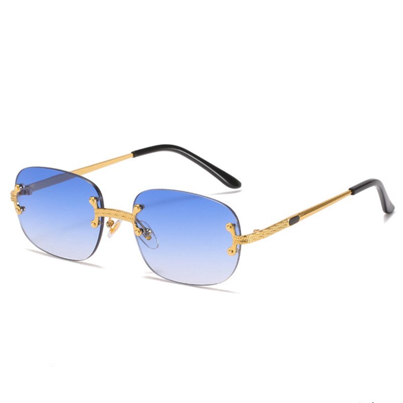 Rimless Retro Frameless Sunglasses