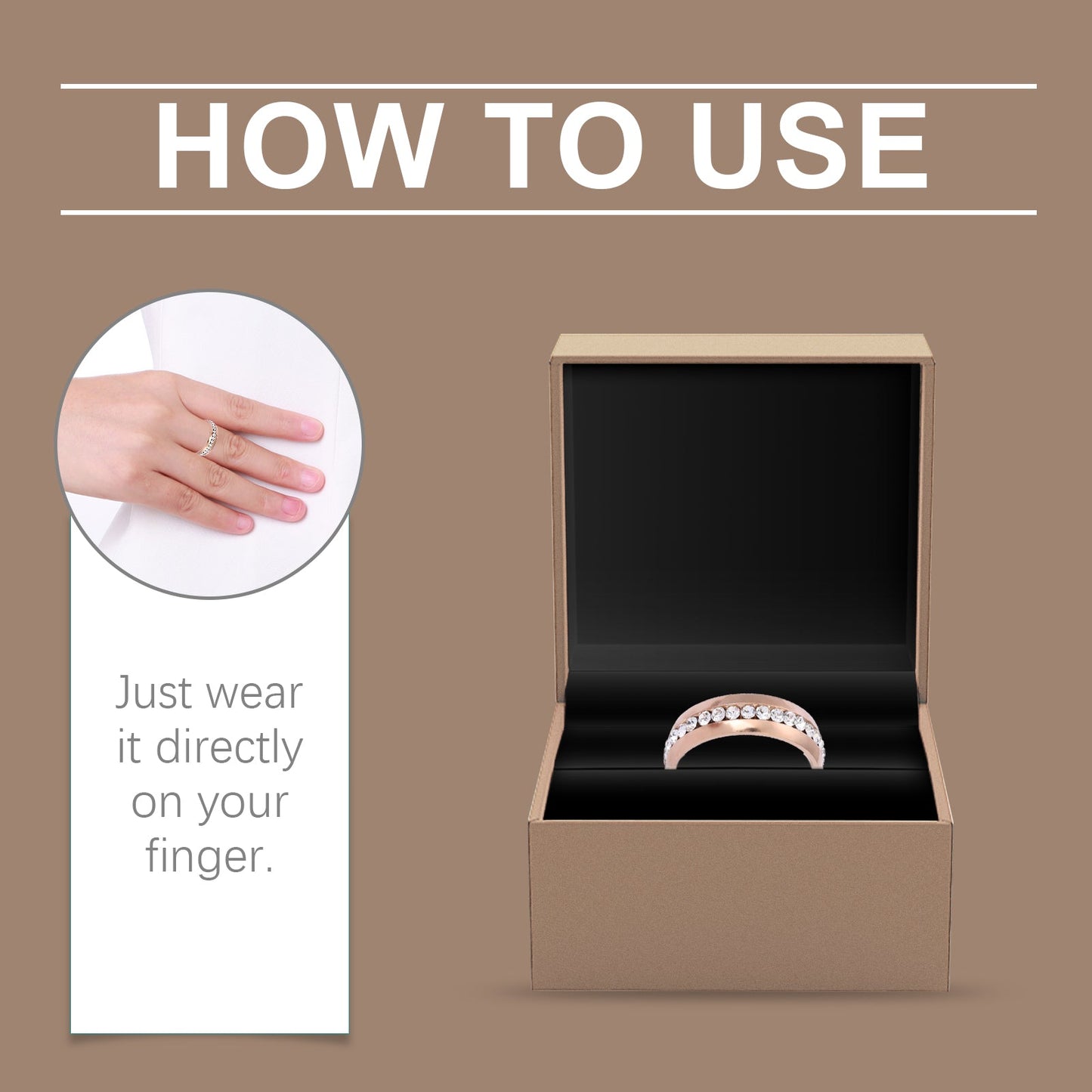 Hoexe Rose Gold Ring