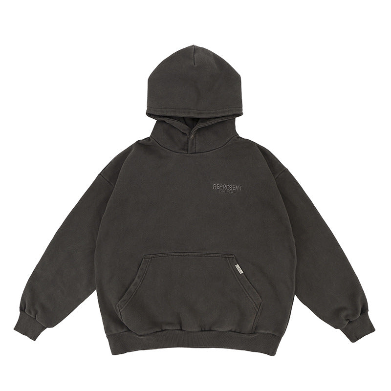 Solid Washed Heaveyweight Hoodie