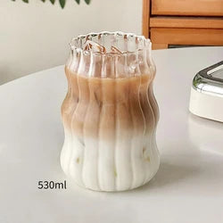 Thickened high borosilicate glass cup