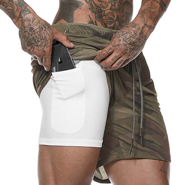 Quick dry training shorts