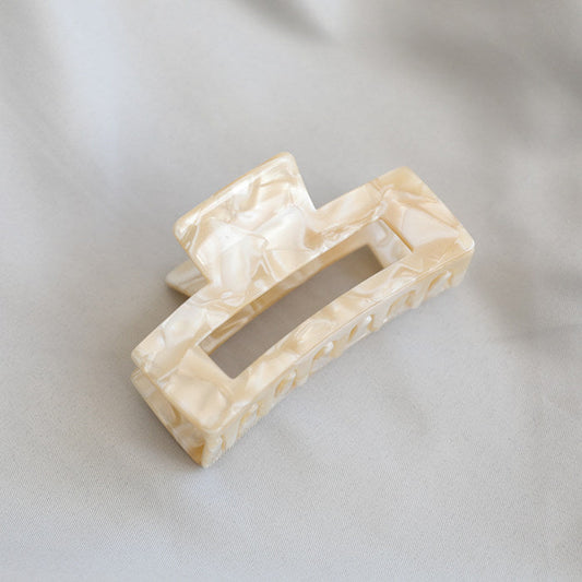 Hollow Leopard Pattern Claw Clip