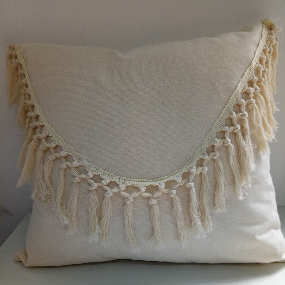 Tassels Cushion Cover