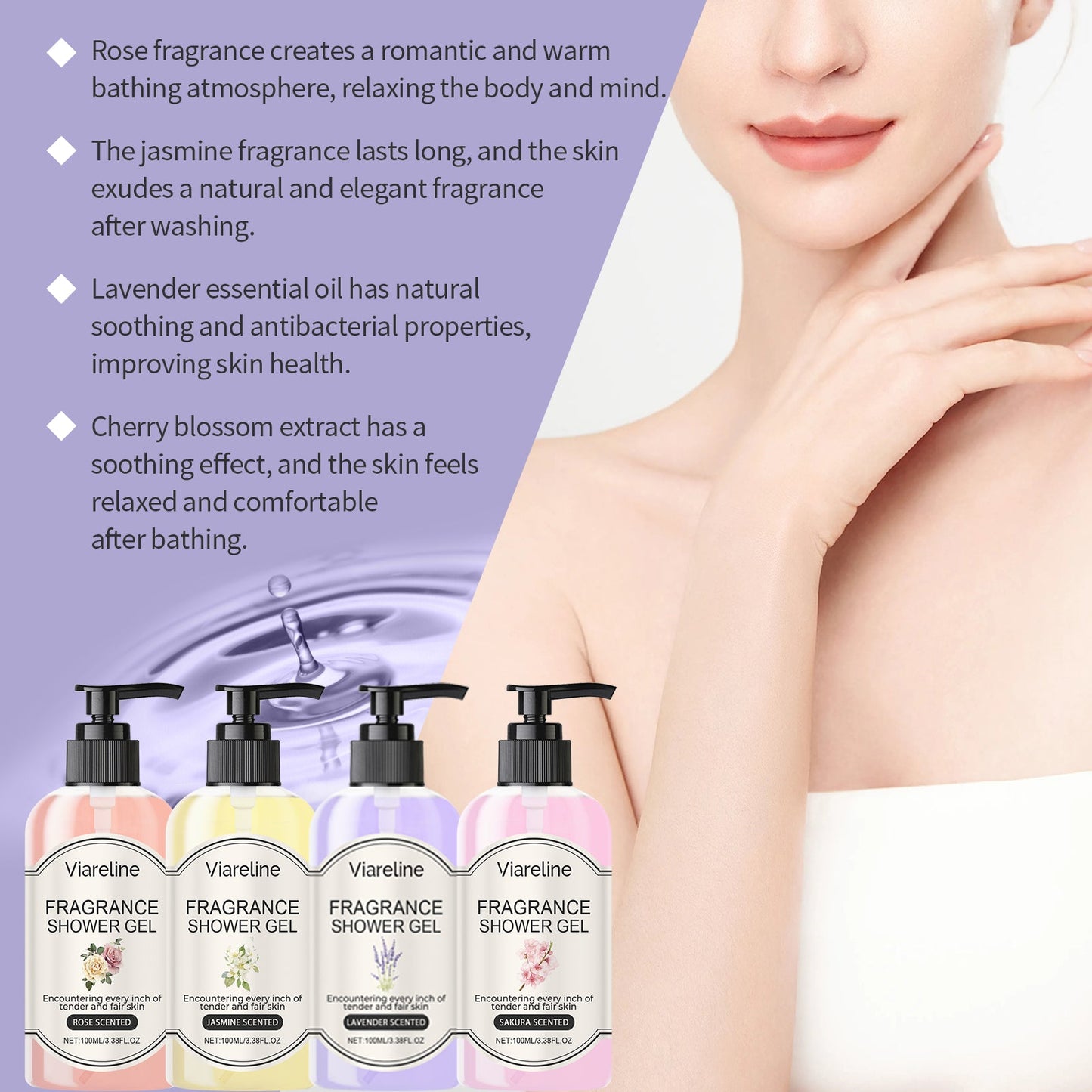 Viaeline Fragrant Body Wash