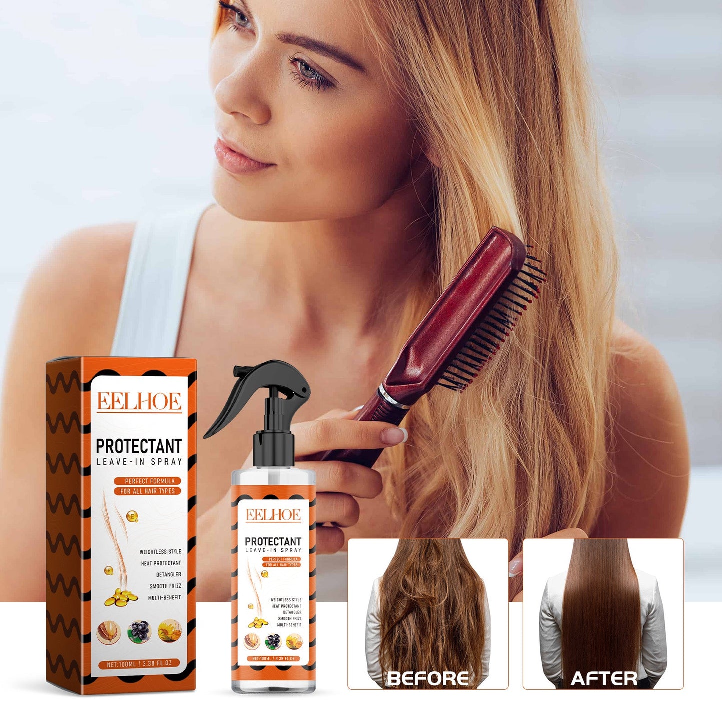 Heat Protectant Leave-In Spray