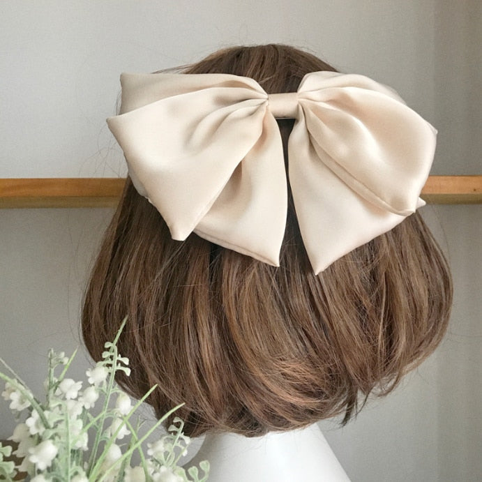 Velvet Bowknot Hair Clip