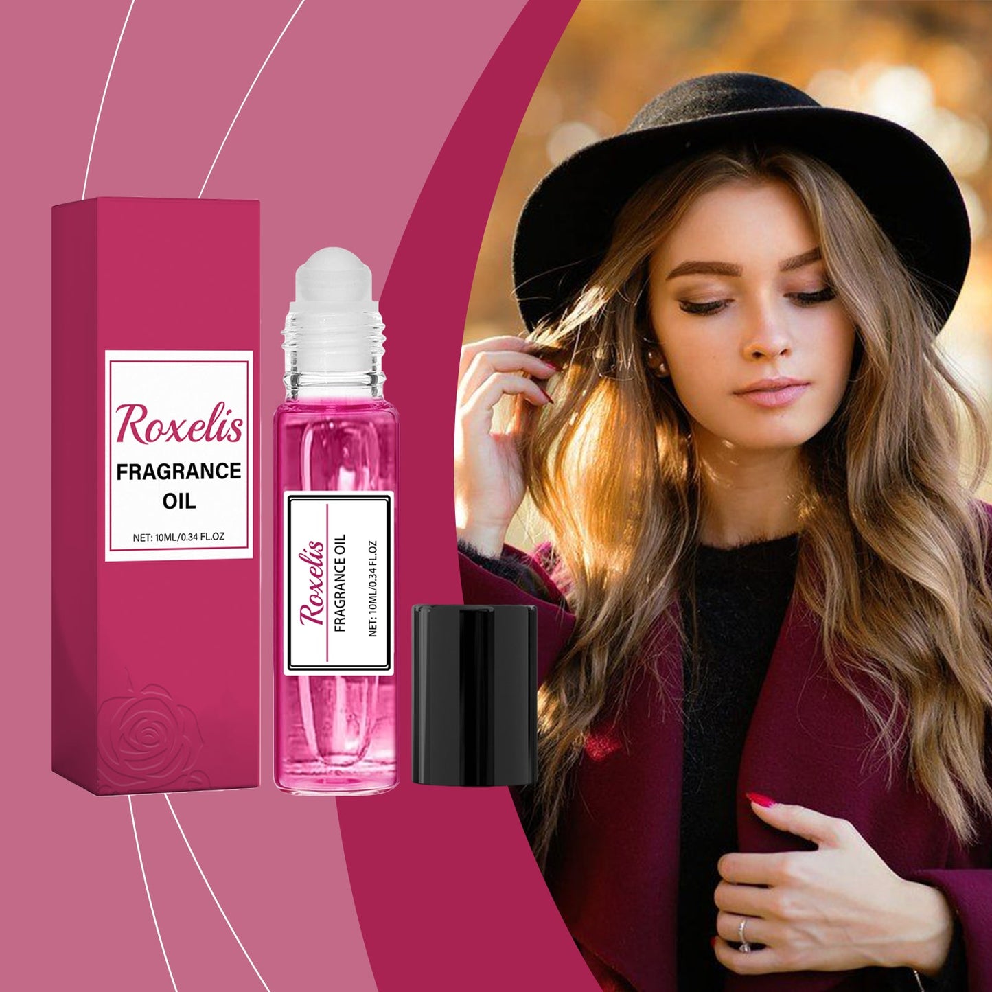 Rose roll-on perfume