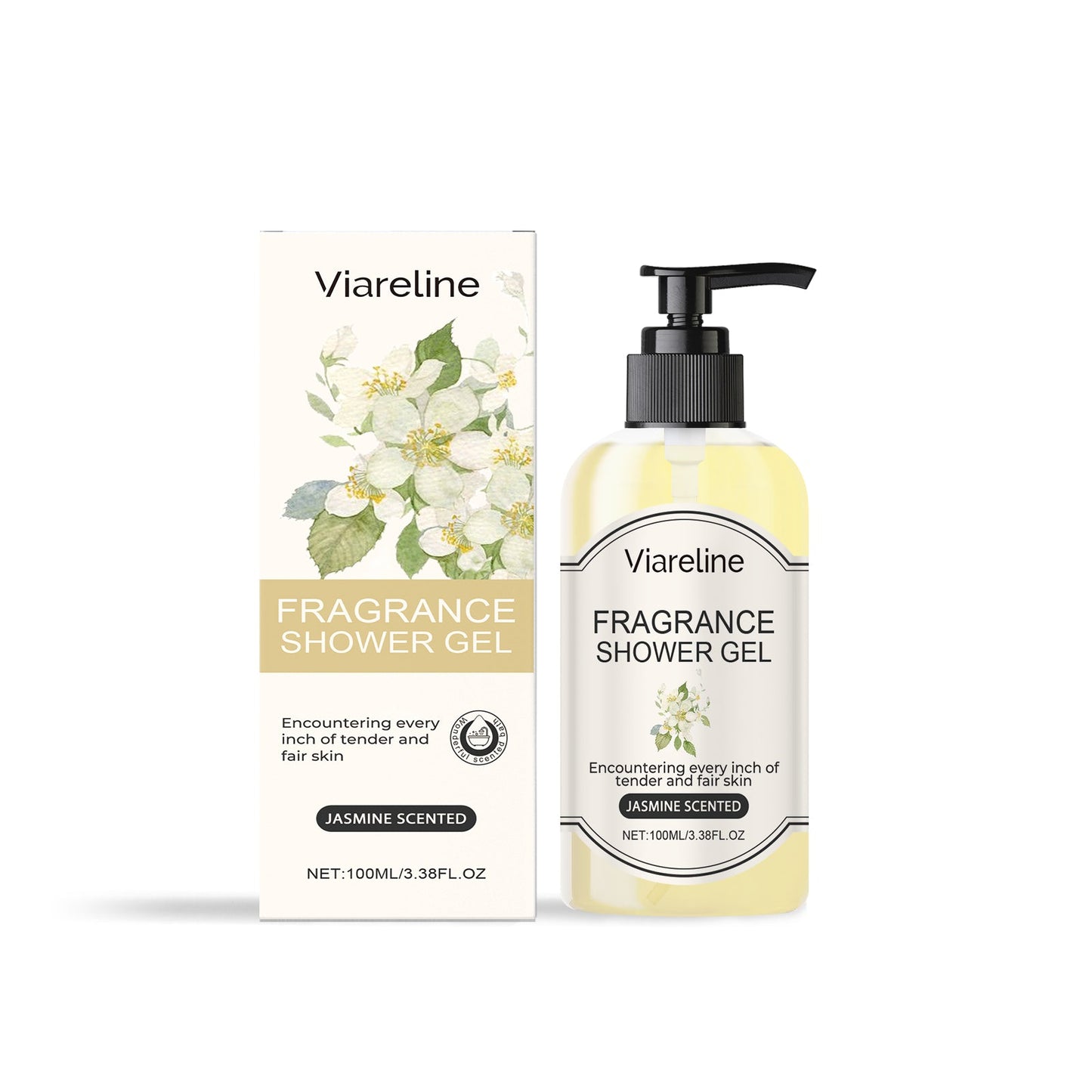Viareline Fragrant Body Wash (Jasmine Fragrance)