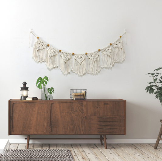 Tapestry Curtain Knitting Decor