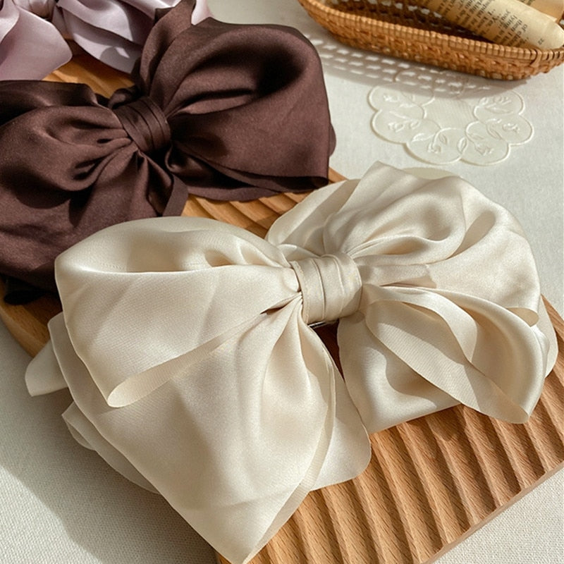 Velvet Bowknot Hair Clip