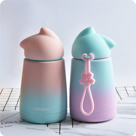 Cute Cat Water Bottle