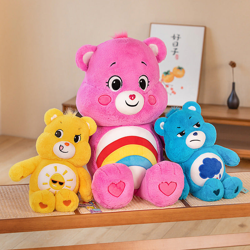 Rainbow Bear Plush Doll