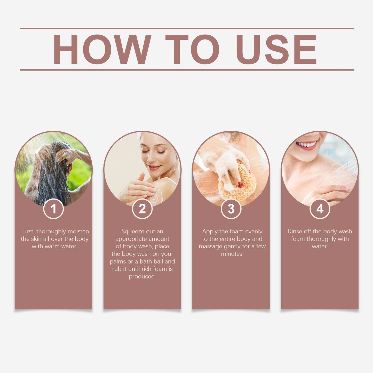 Oceaura Soothing Body Wash Shower Gel