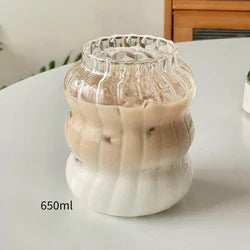 Thickened high borosilicate glass cup