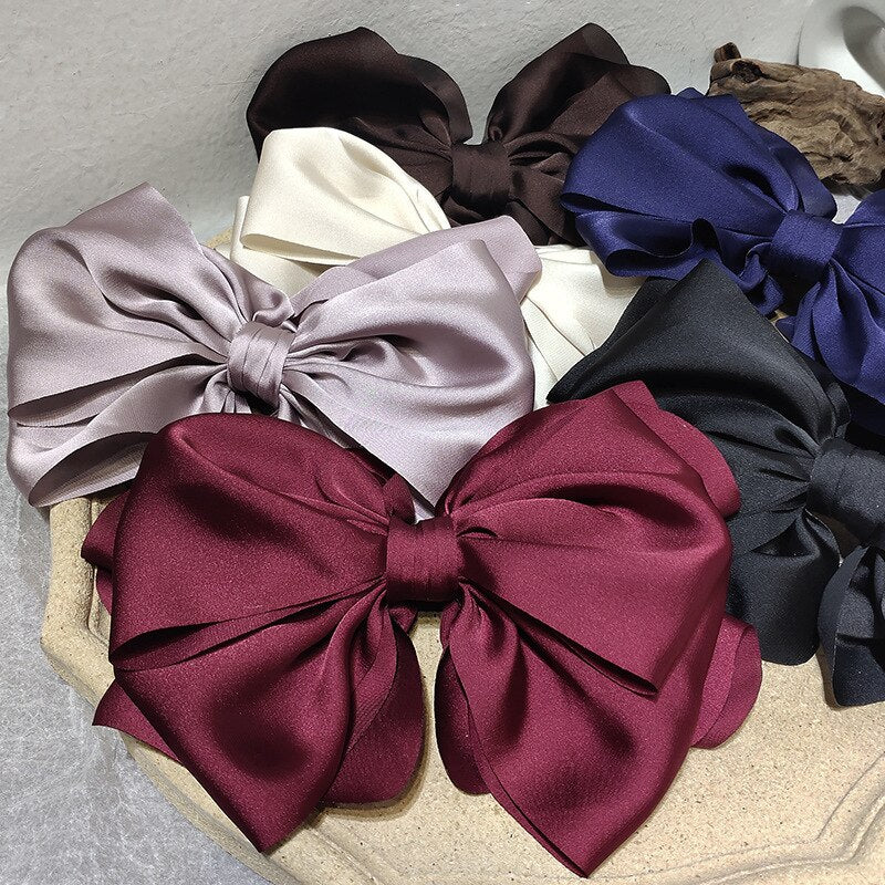 Velvet Bowknot Hair Clip