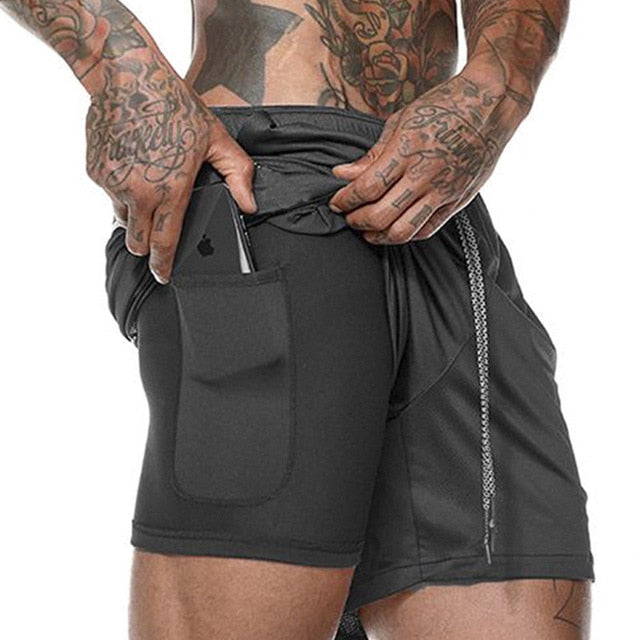 Quick dry training shorts