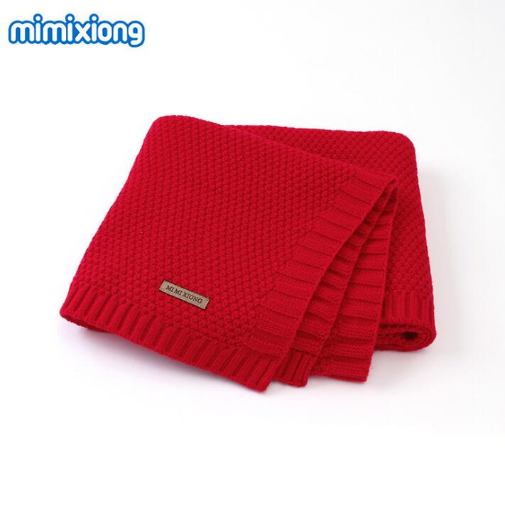 Knitted Swaddle Wrap Blanket