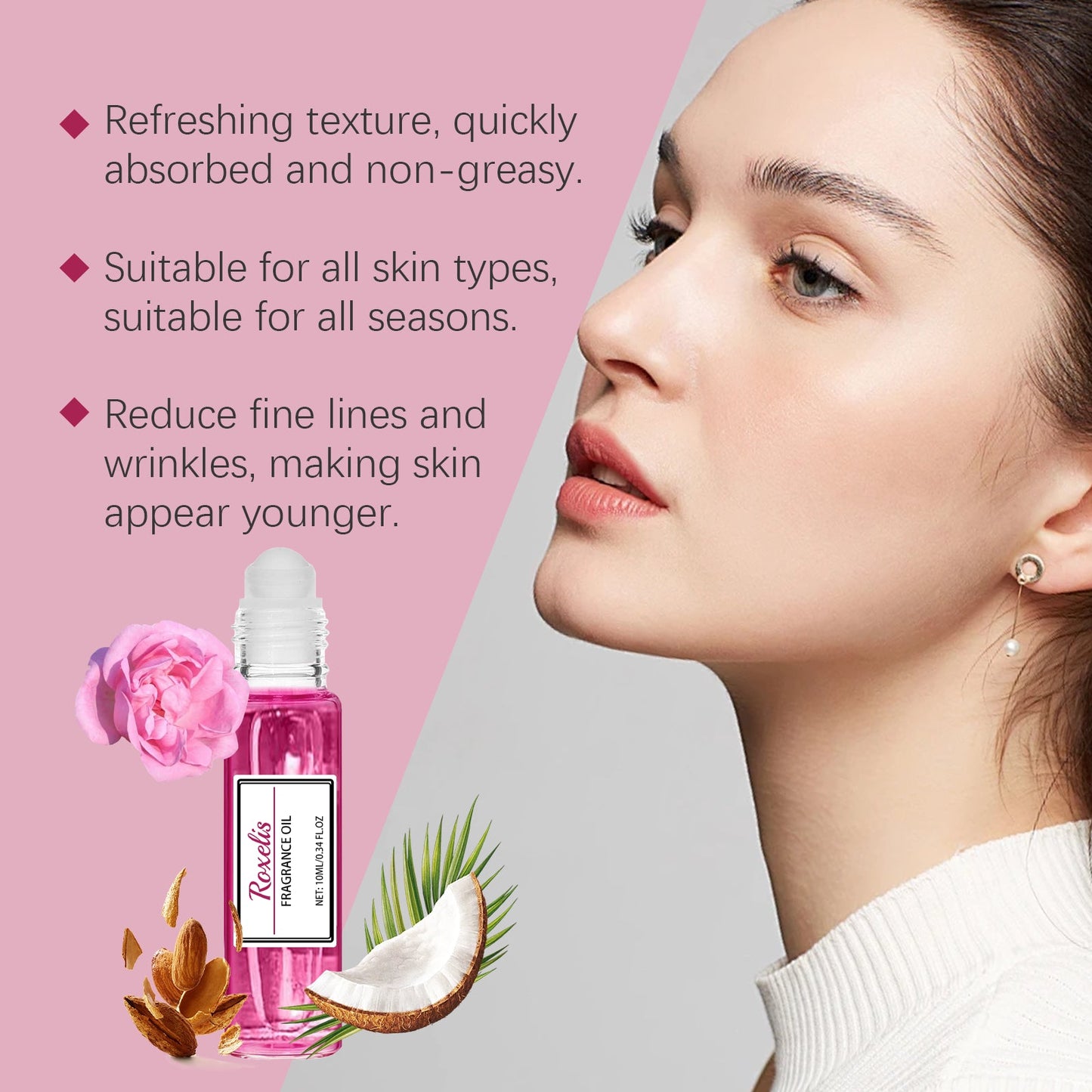 Rose roll-on perfume