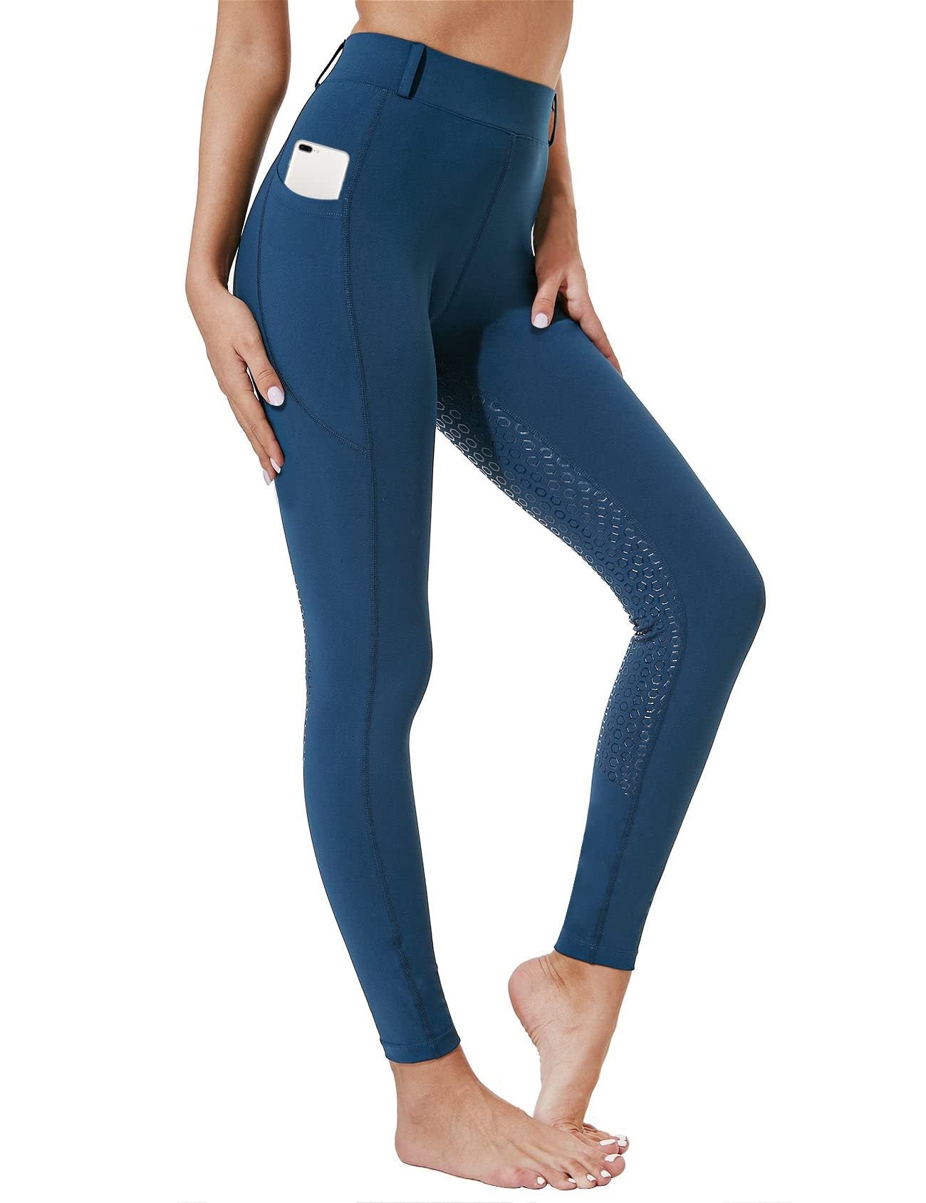 Anti-Slip Fitted Equestrian Tights