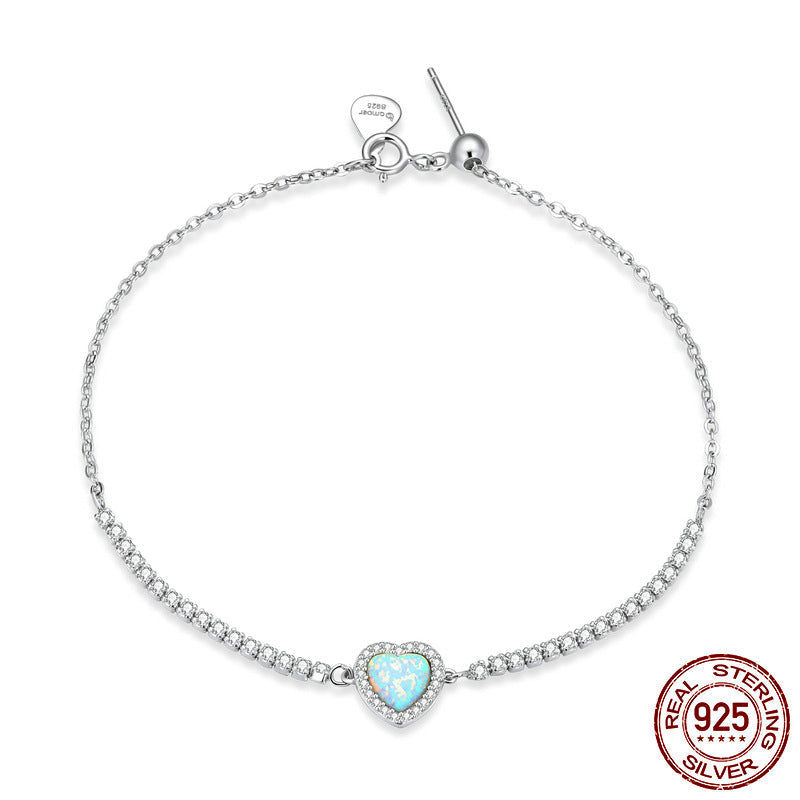 s925 Love bracelet heart-shaped bracelet