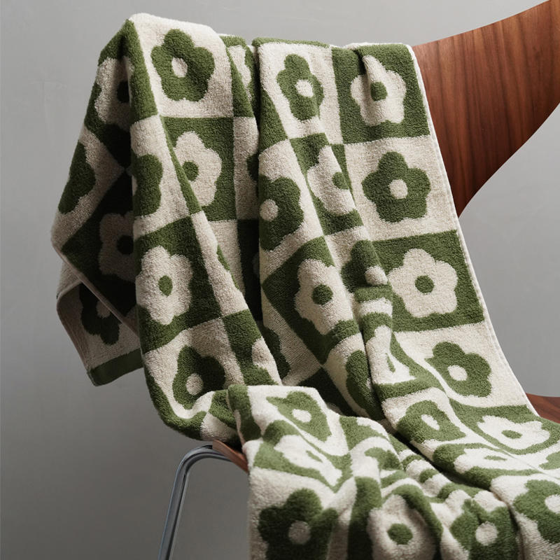 Plaid Series Bath Towel