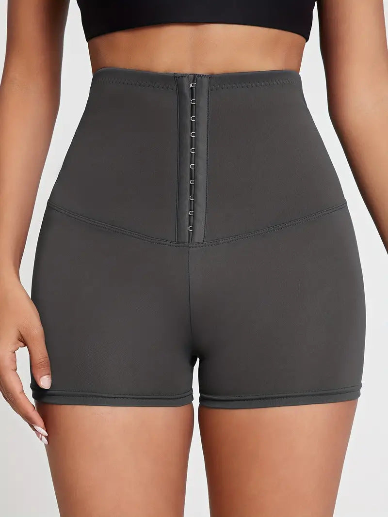 High-Waisted Fitness Leggings with Zipper Closure
