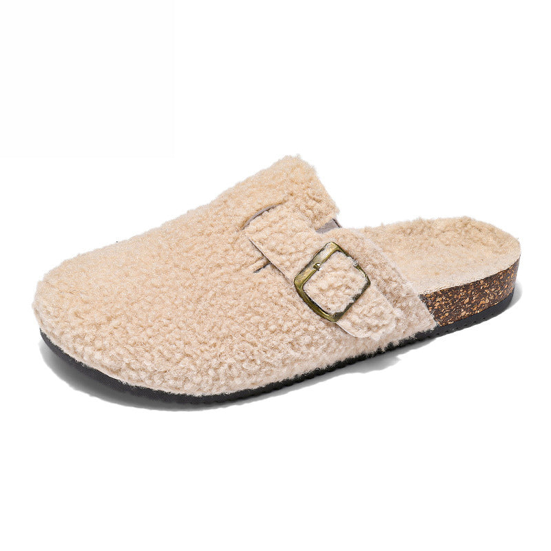 Covered Toe Cotton Slippers