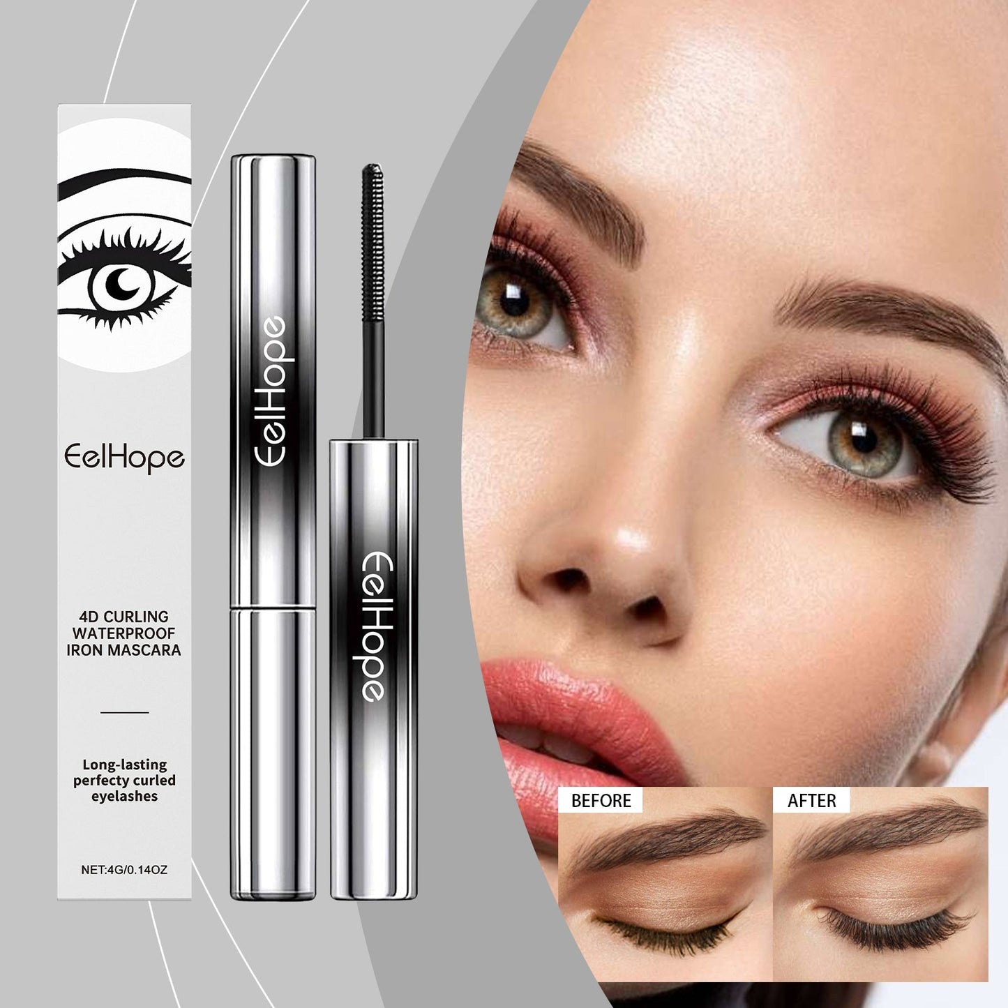 Eelhope 4d Curling Iron Mascara