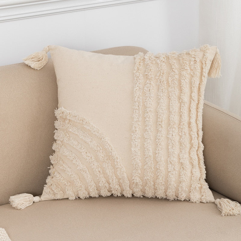 Tassels Cushion Cover