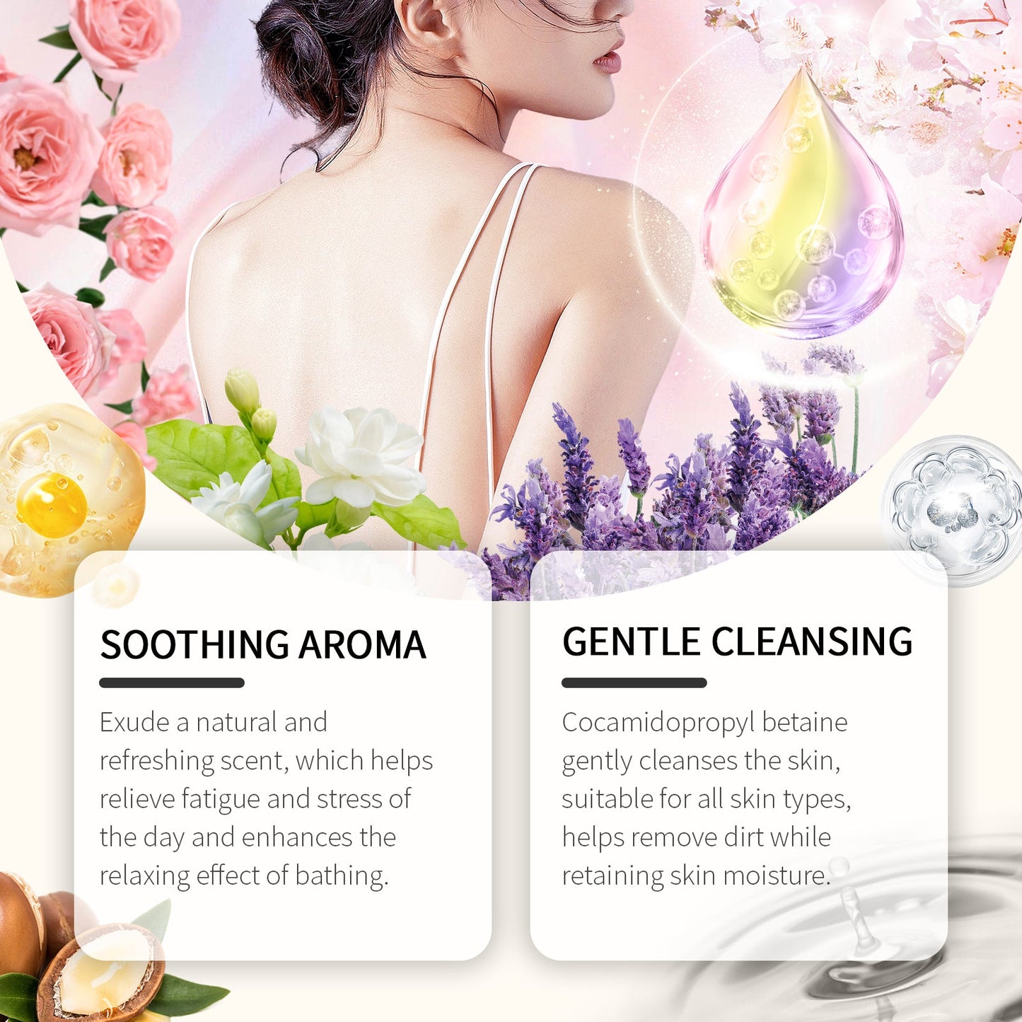 Viareline Fragrant Body Wash (Jasmine Fragrance)