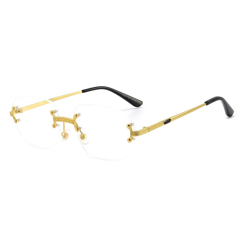Rimless Retro Frameless Sunglasses
