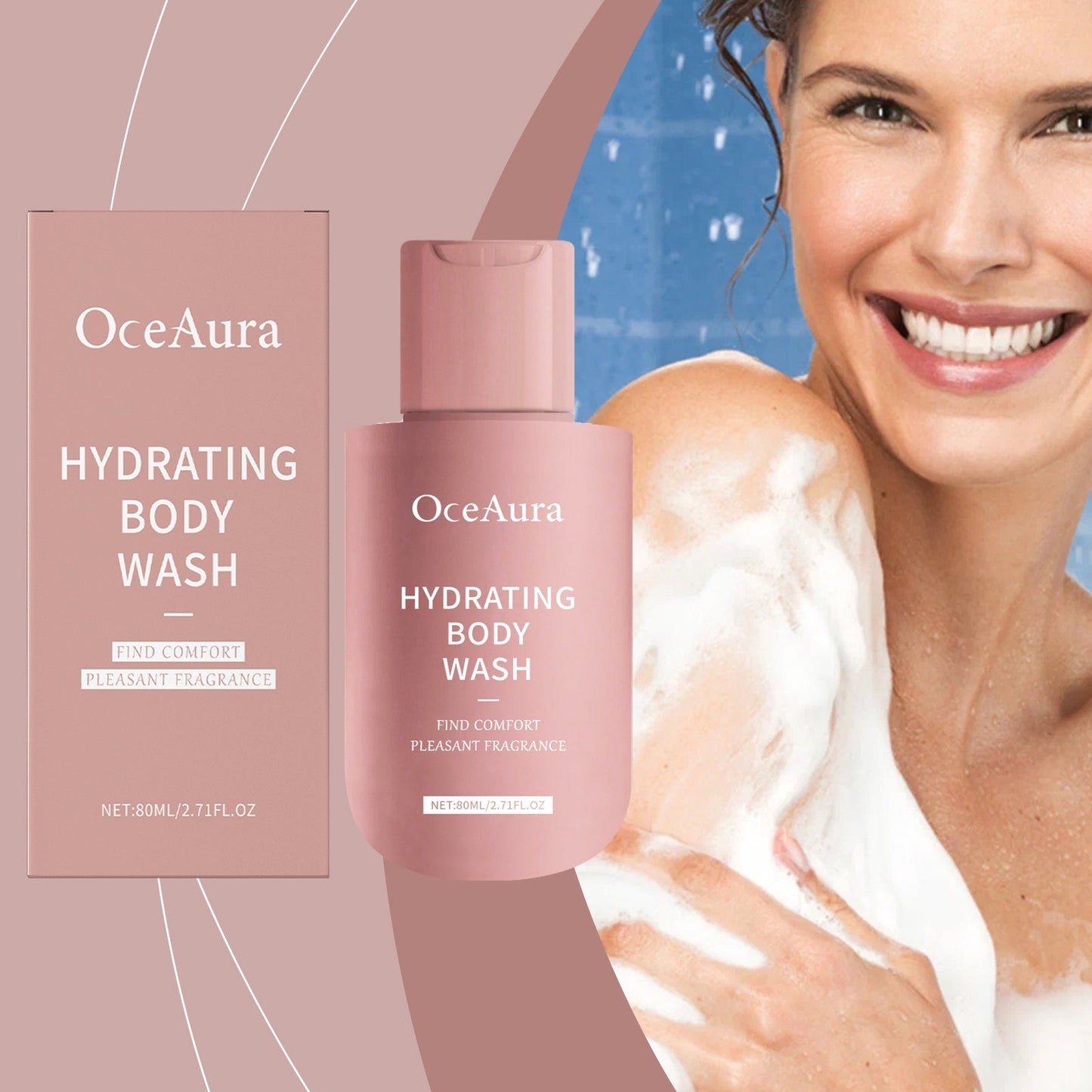 Oceaura Soothing Body Wash Shower Gel