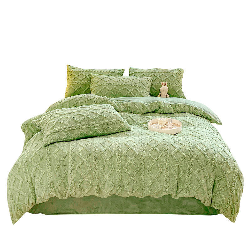 Winter Flannel 4-Piece Bedding Set
