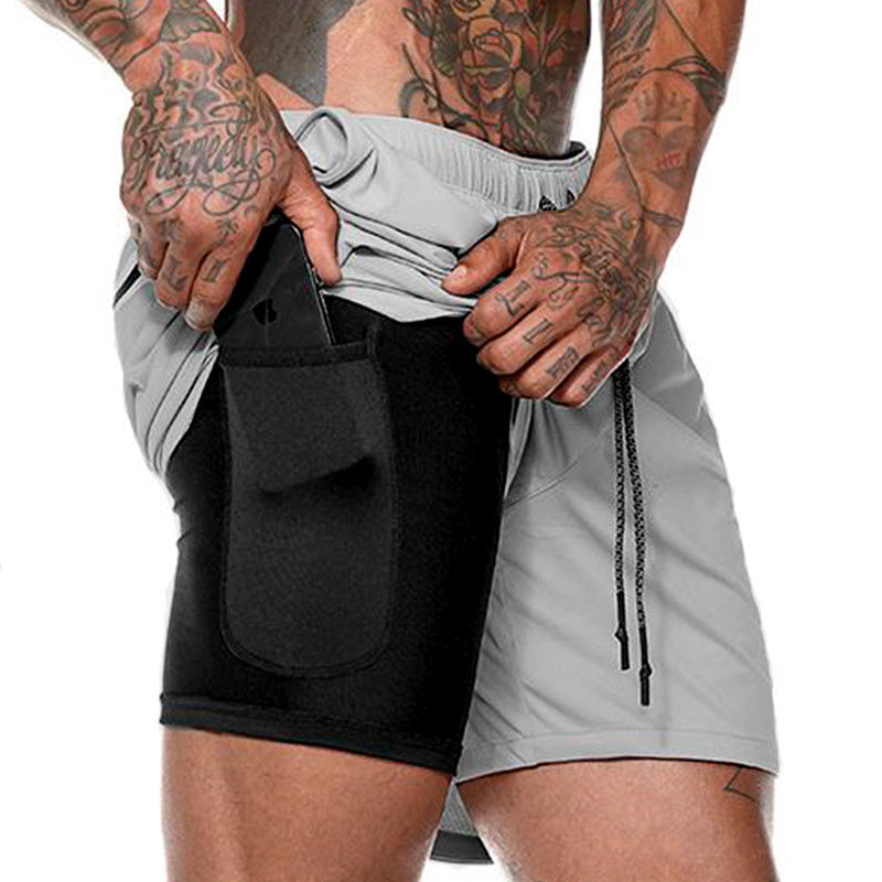 Quick dry training shorts