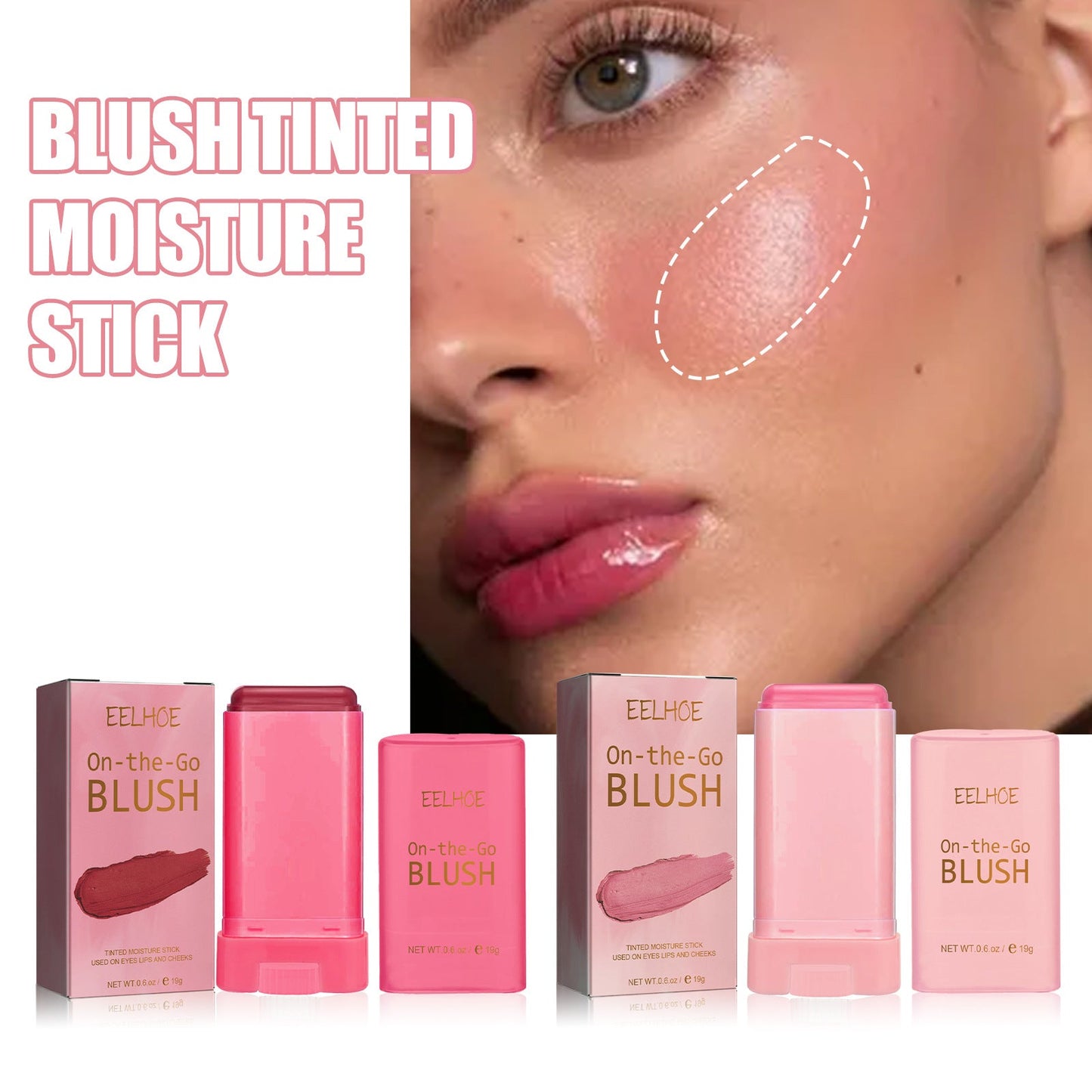 Lightweight Multi-Functional Blush Stick