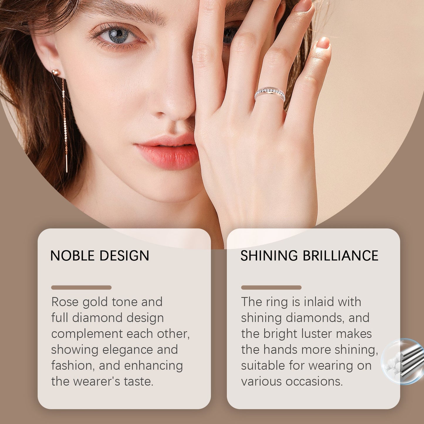 Hoexe Rose Gold Ring