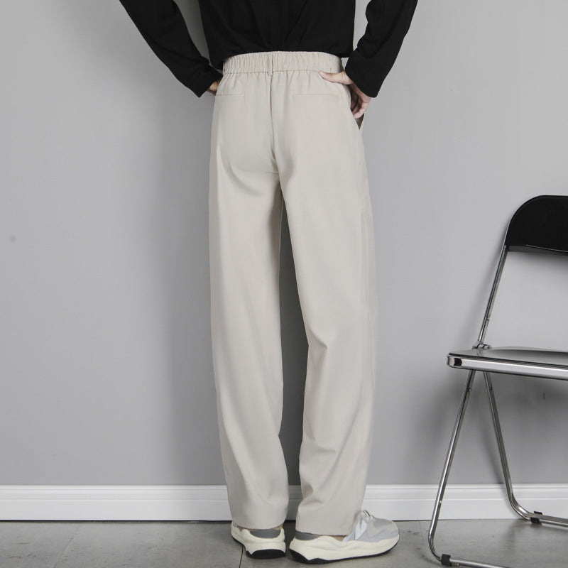 High street black casual pants