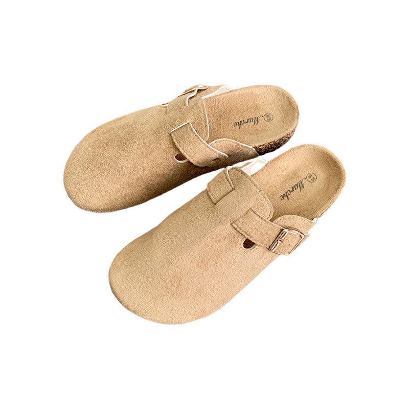 Thick-soled Slip-on Sandals