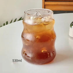 Thickened high borosilicate glass cup