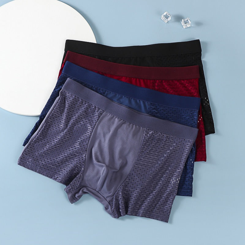 Ice silk boxers