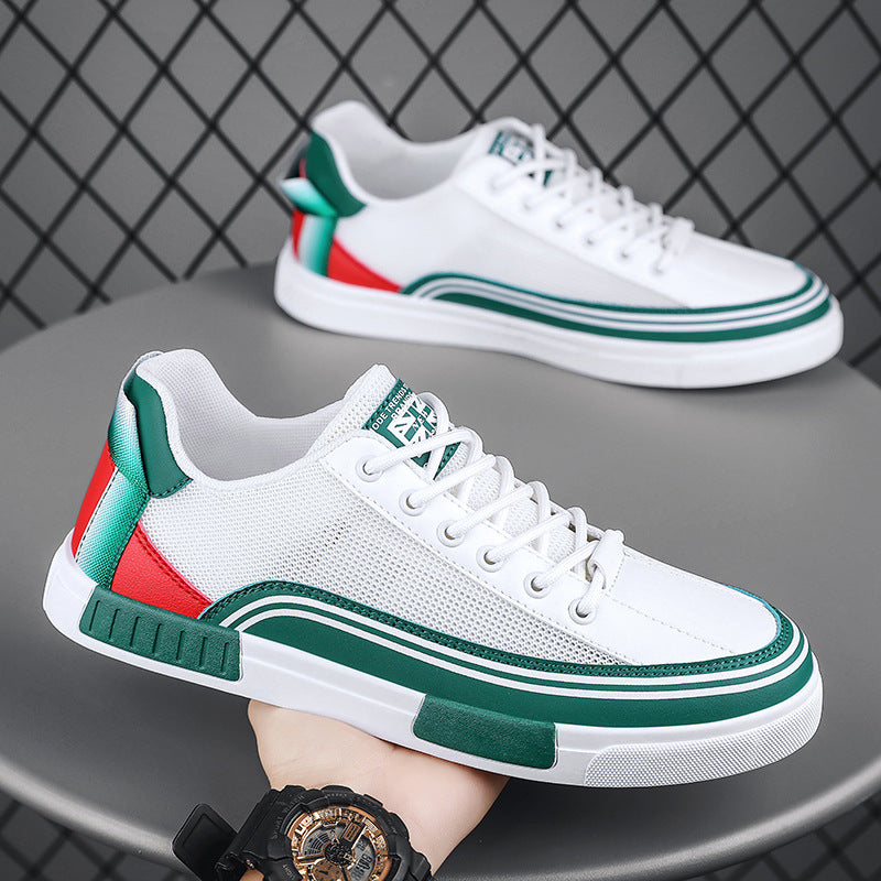 Thin mesh perforated board shoes