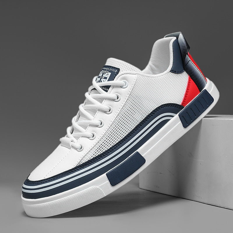 Thin mesh perforated board shoes