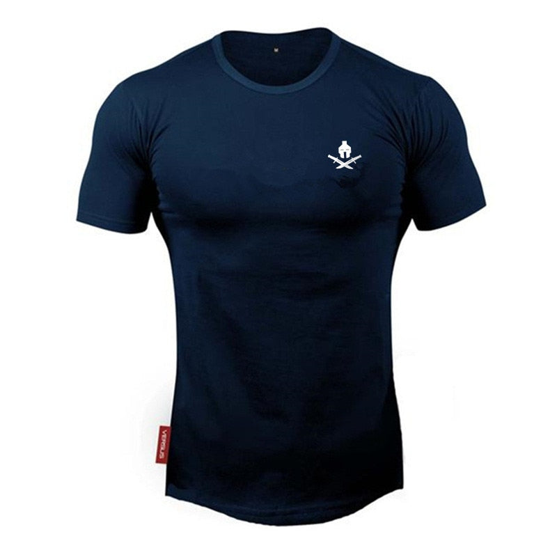 Running fitness t shirt men