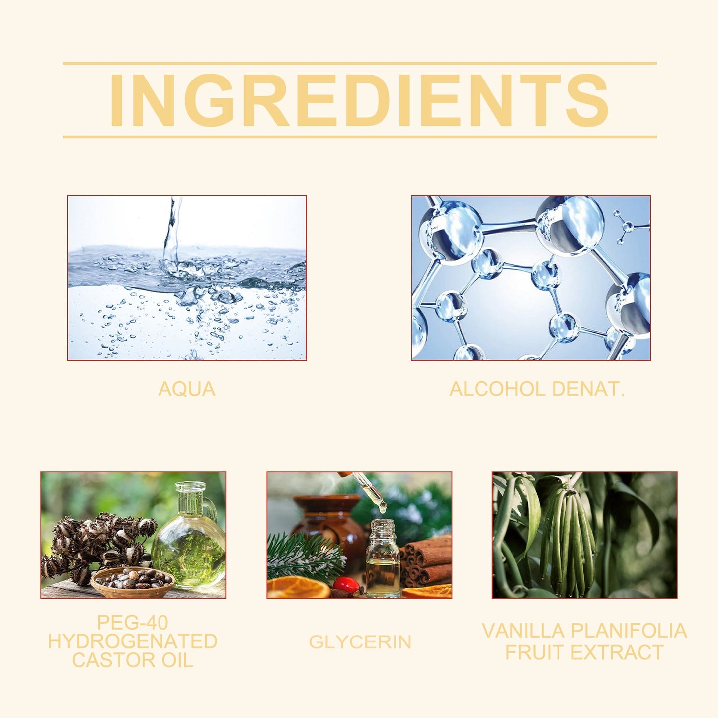 Vanilla Body Hair Perfume