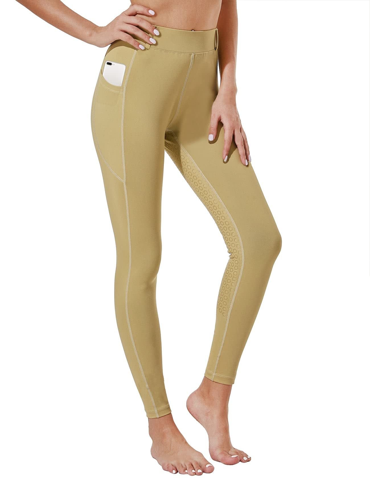 Anti-Slip Fitted Equestrian Tights