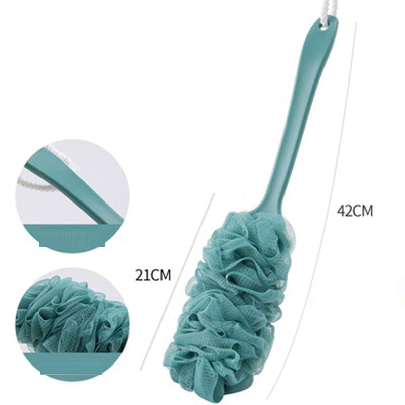 Long handled large bath brush