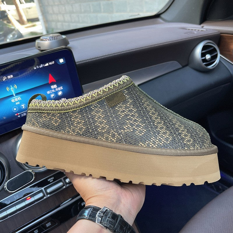 Chunky Sole Snow Boots