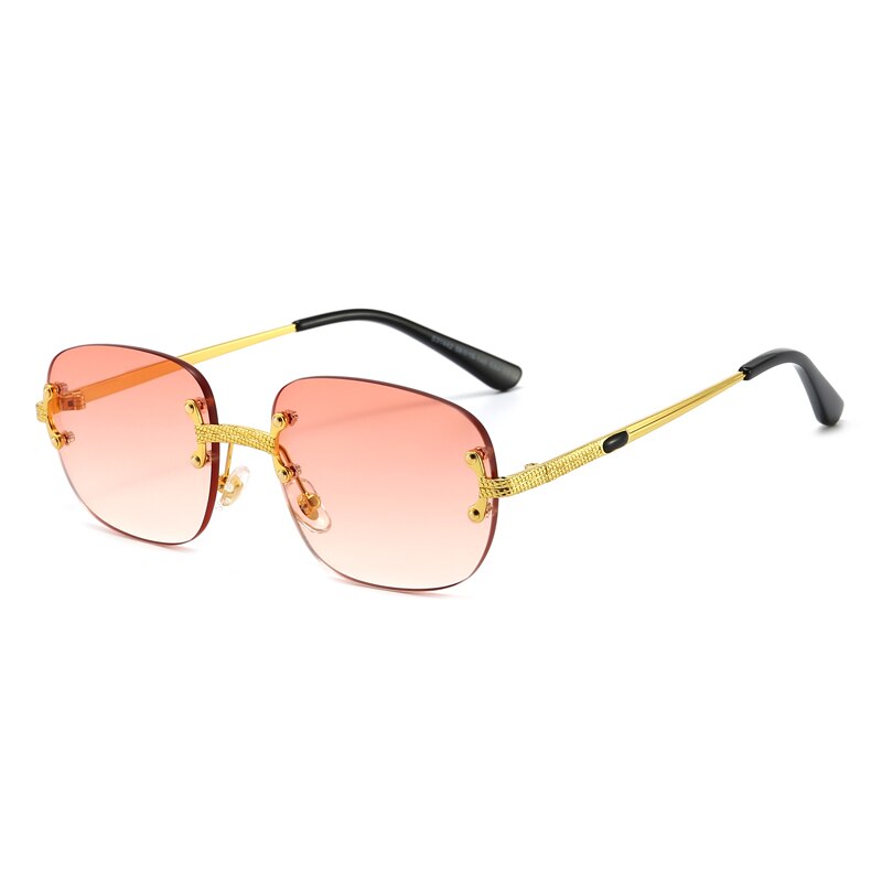 Rimless Retro Frameless Sunglasses