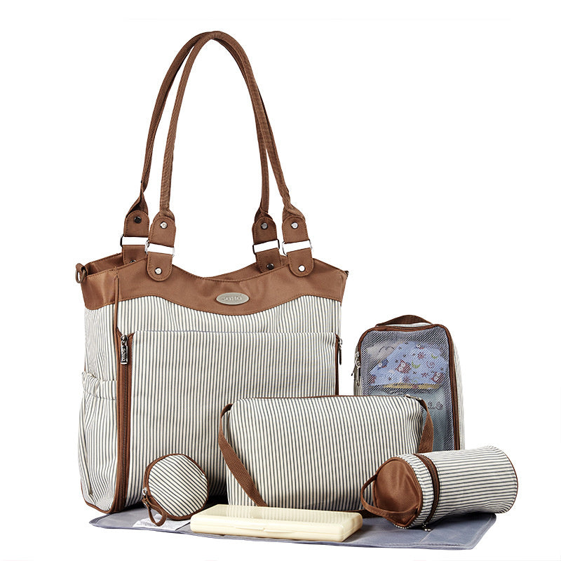 9 piece set Maternity Diaper Nappy Bag